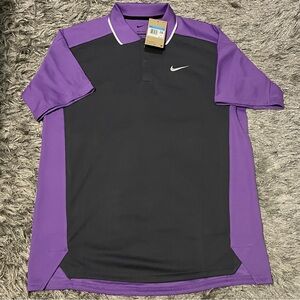 Nike Golf Club Tour Dri-FIT Polo Shirt  Purple Dark Raisin FQ1150-573 Men’s M